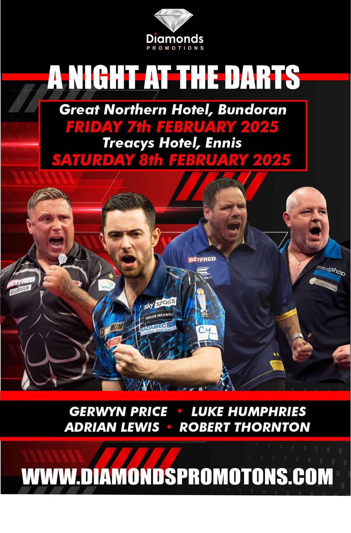 A Night at the Darts Bundoran 2025