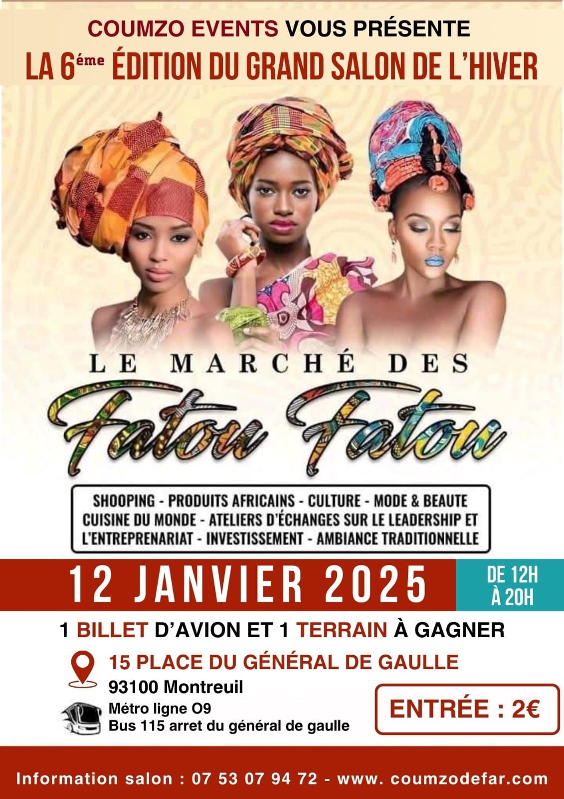 le grand salon de l'hiver march\u00e9 des fatou fatou 6