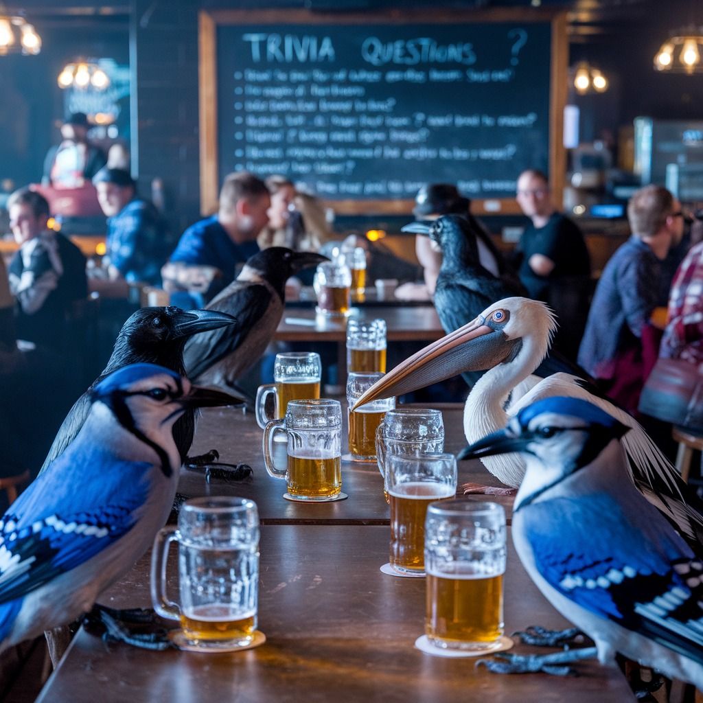 Birds and Brews Trivia