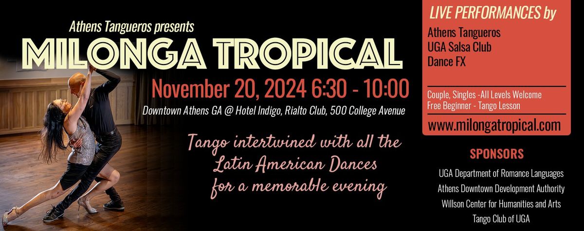 Milonga Tropical Fall 2024