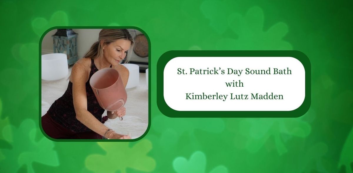 Sound Bath with Kimberley Lutz Madden