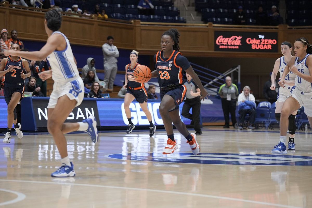 Virginia Cavaliers Women's Basketball vs. Duke Blue Devils