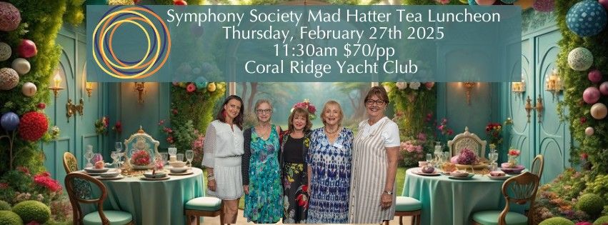 Society Mad Hatter Tea Party Luncheon