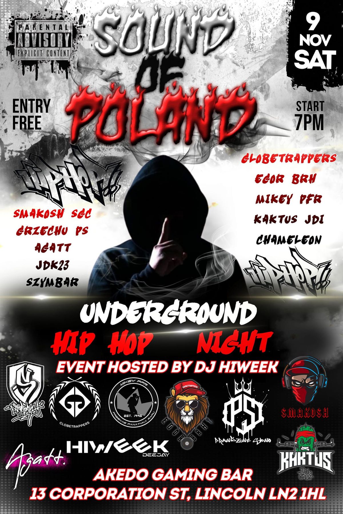 Sound of Poland - Underground Hip Hop Night