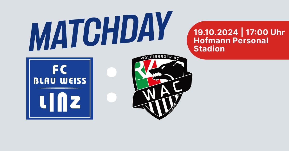 FC Blau-Wei\u00df Linz vs. RZ Pellets WAC