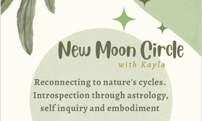 New Moon Circle ( Donation based class)