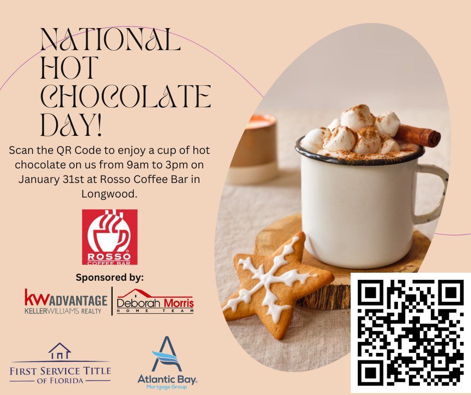 Hot Cocoa on Us! National Hot Chocolate Day