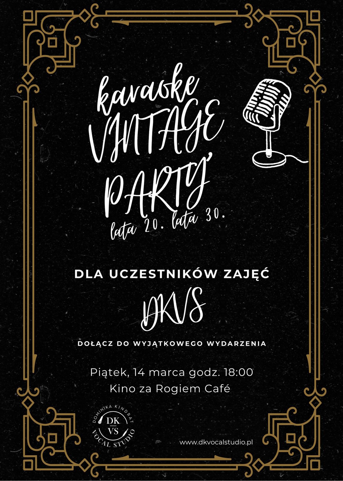 KARAOKE VINTAGE PARTY '20 '30