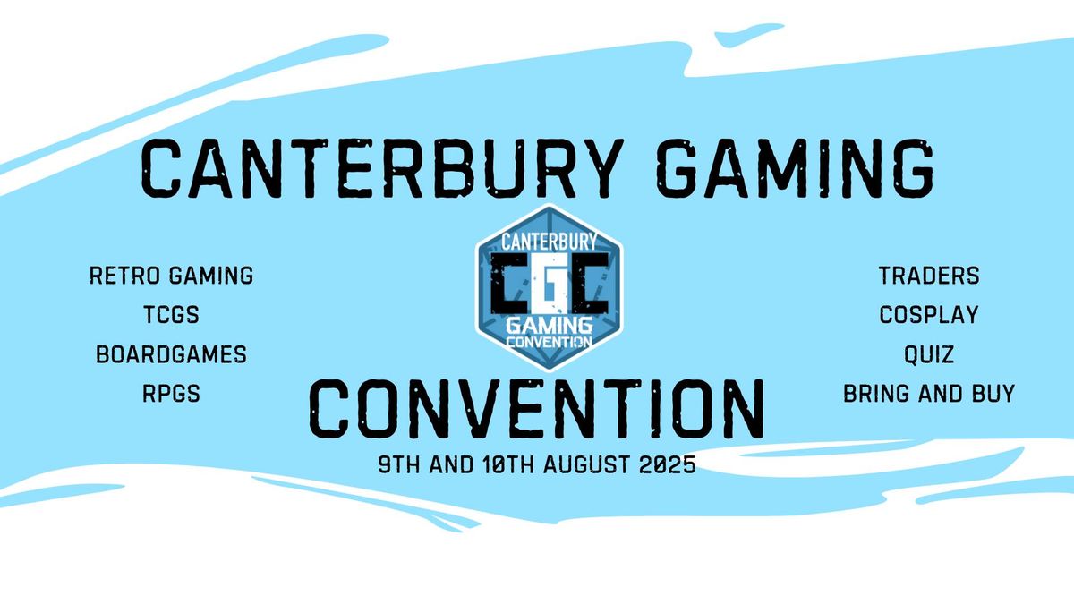 Canterbury Gaming Convention 2025