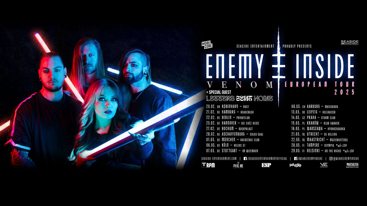 ENEMY INSIDE - PRAHA Storm - VENOM European Tour 2025