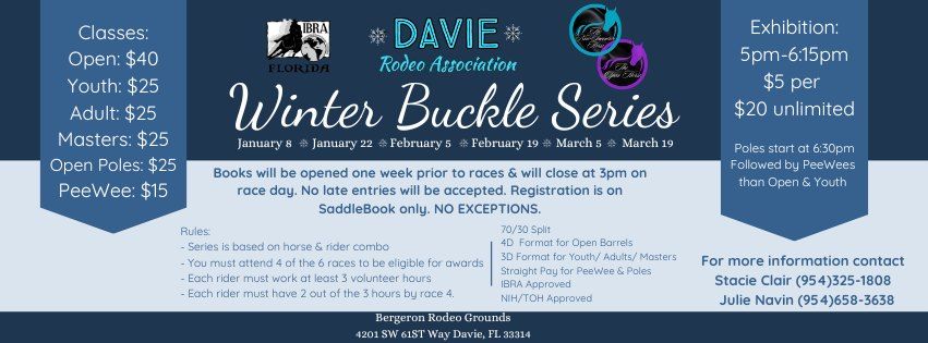 DRA Winter Buckle Series - Race 1