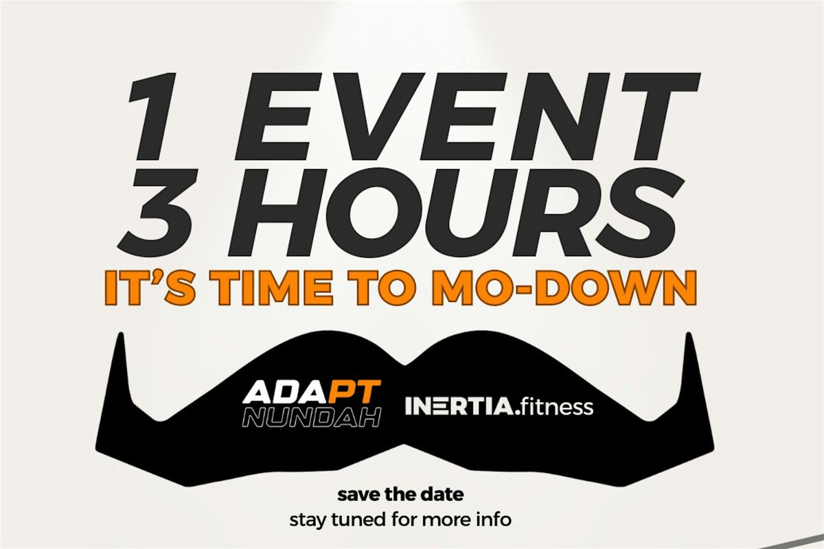 Mo-Down: A Fundraising Fitness Event by ADAPT & Inertia