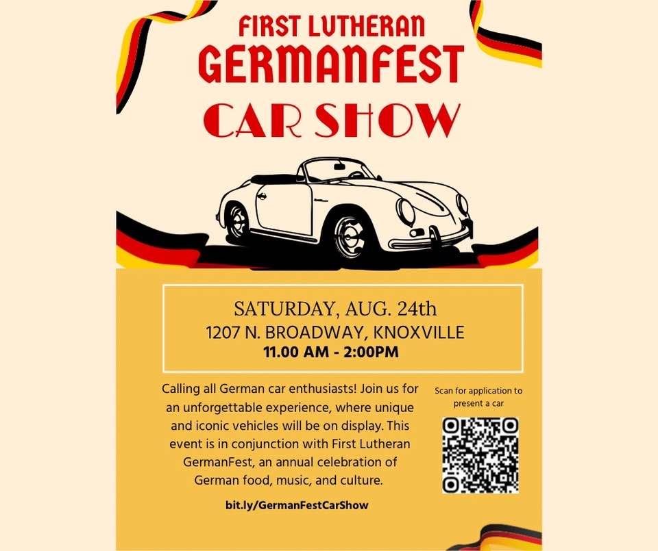 GermanFest Car Show , 1207 N Broadway NE, Knoxville, TN, 24 August 2024