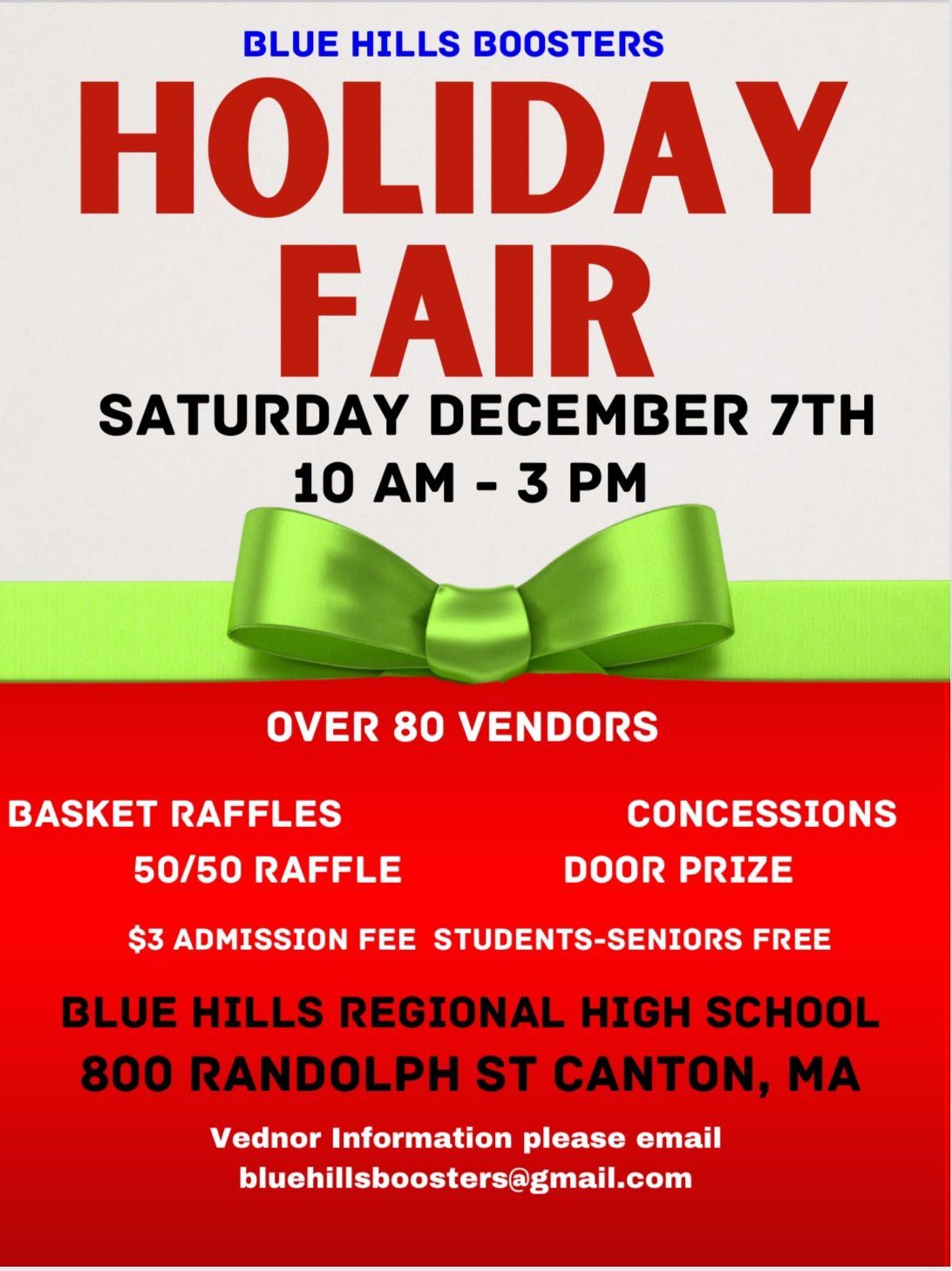 Blue Hills Holiday Fair