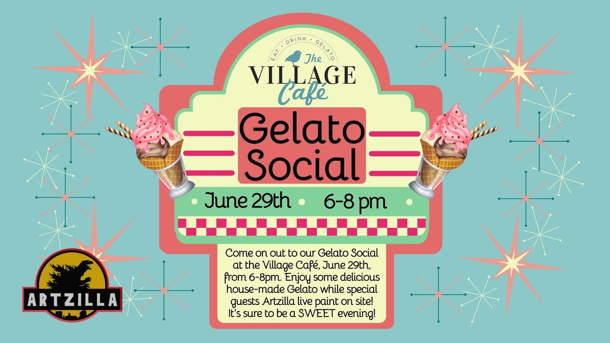 Gelato Social at The Village Cafe