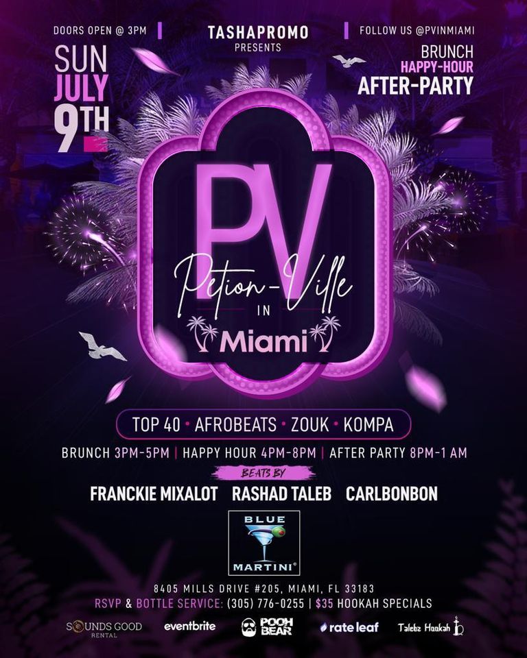 PV in Miami @ Blue Martini in Kendall
