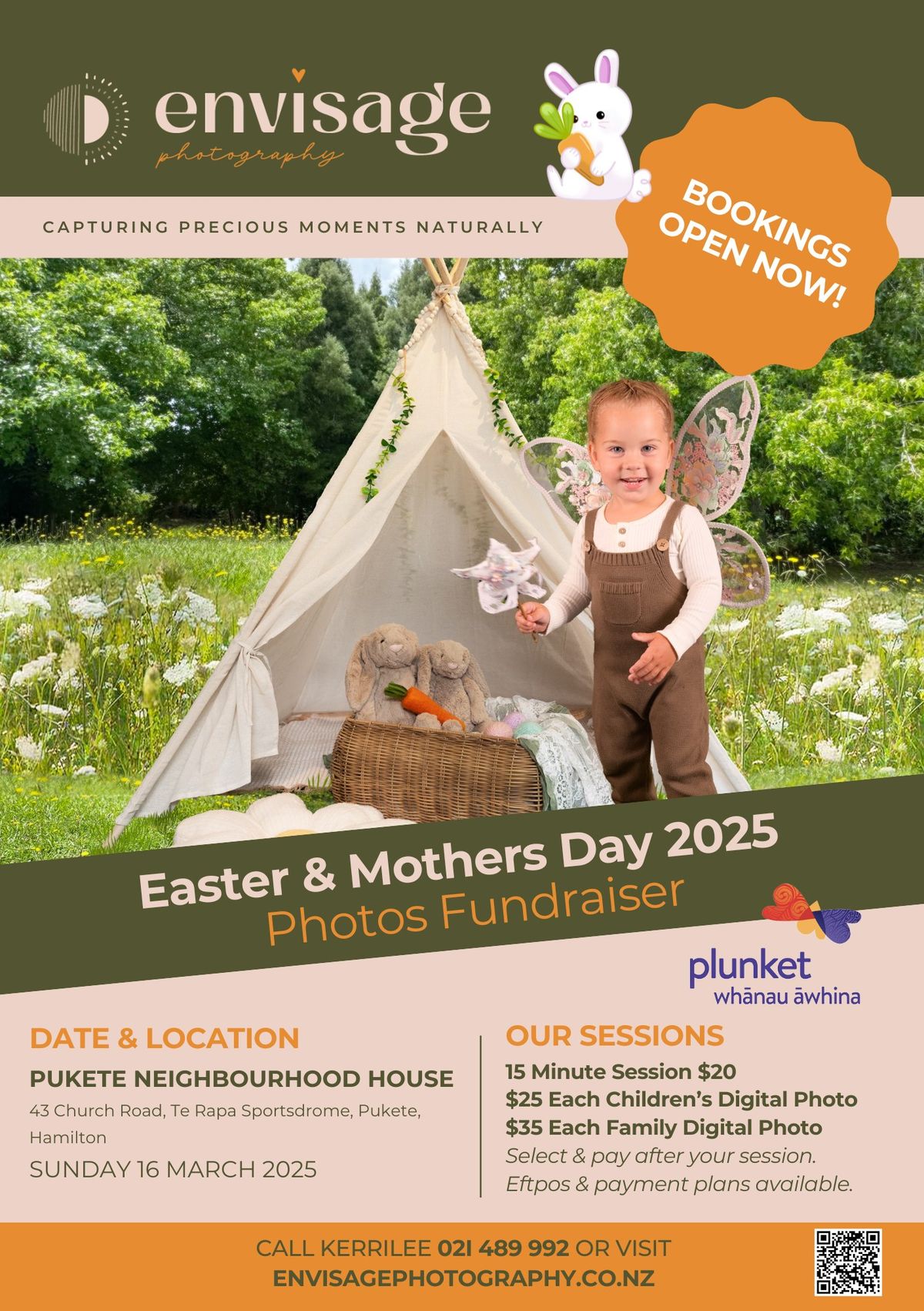 Hamilton Plunket - Easter & Mothers Day Portraits 2025