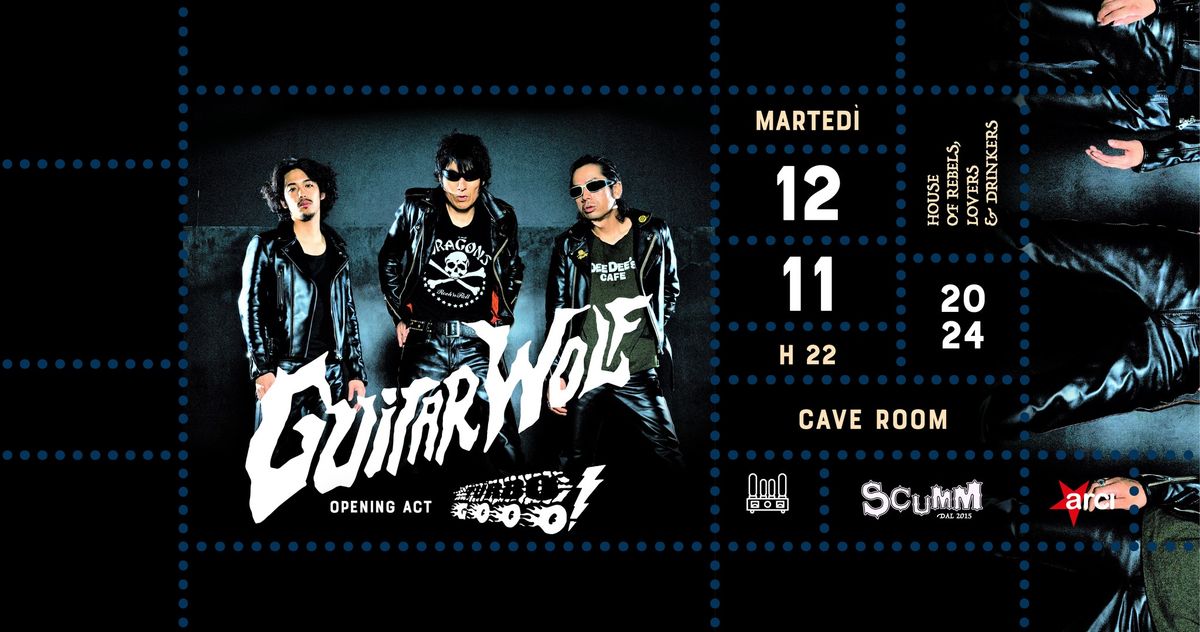 Guitar Wolf (JAP) live @ Scumm Cave Room - Opening act: Turbo Gooo! \u2022 Mar 12\/11