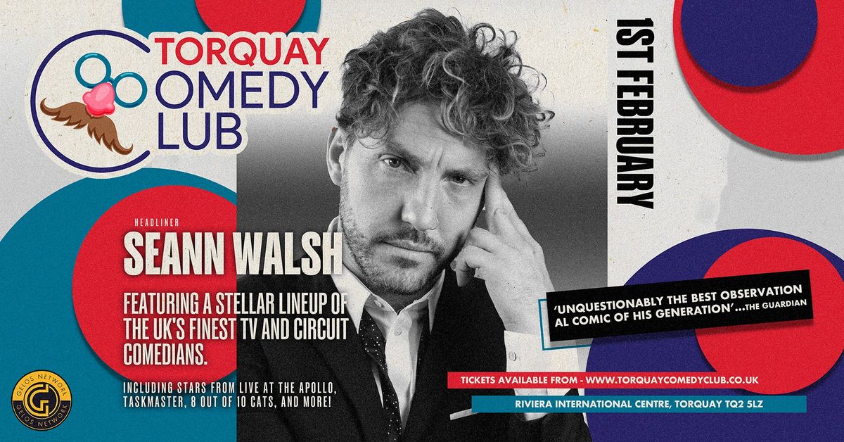 Seann Walsh & More (TBC) | Torquay Comedy Club