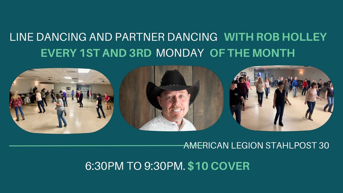 *Moved to TUESDAY Dec 17th* Line Dancing at American Legion Stahl Post 30 of New Castle