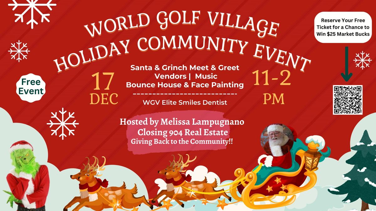 5th Annual World Golf Village Holiday Kids Event
