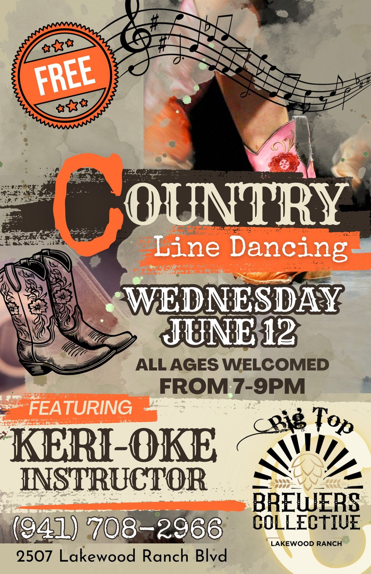 NEW!!!! Country Line Dancing 