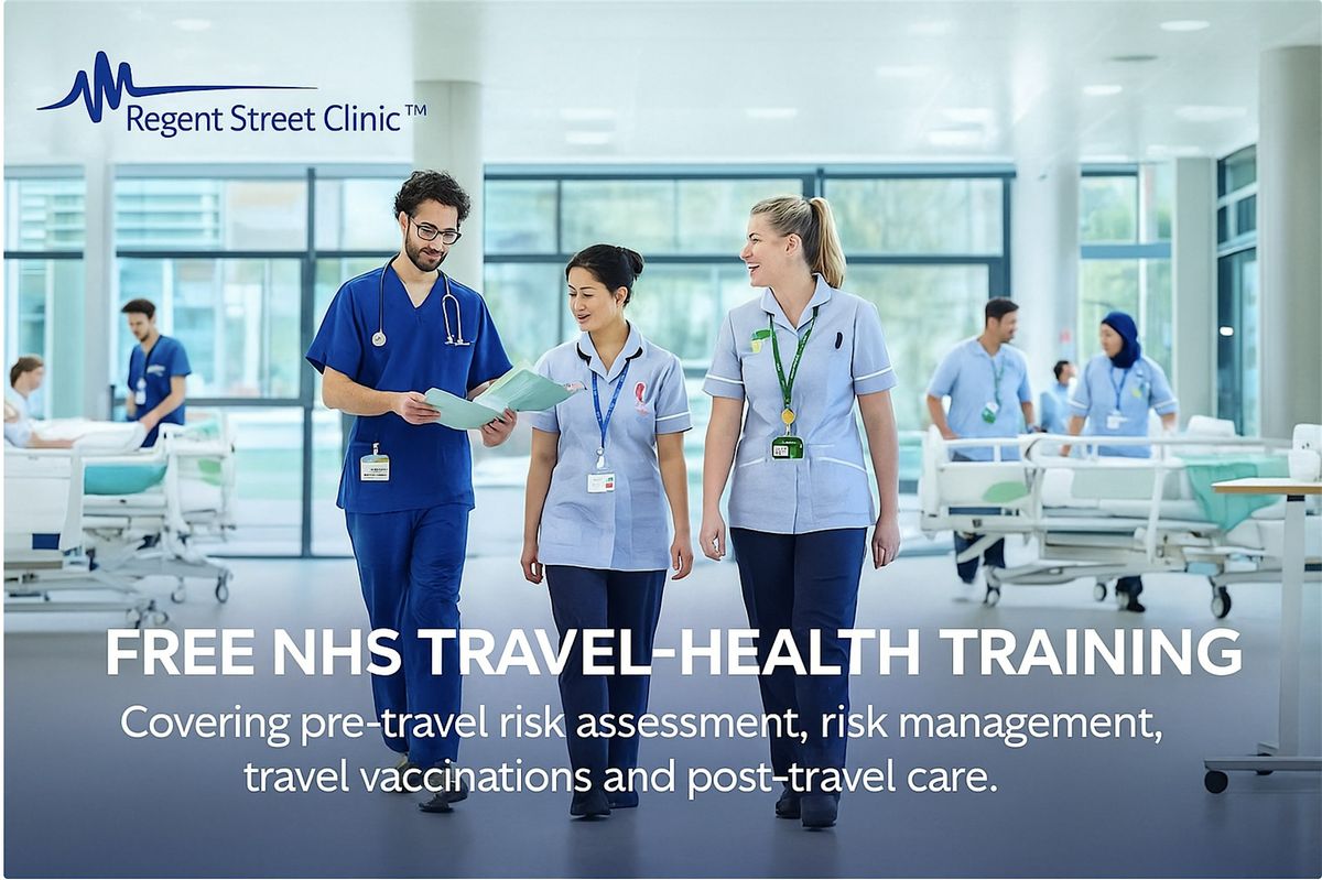 FREE TRAVEL HEALTH TRAINING FOR NHS STAFF