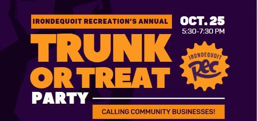 Trunk or Treat at the Irondequoit Community Center