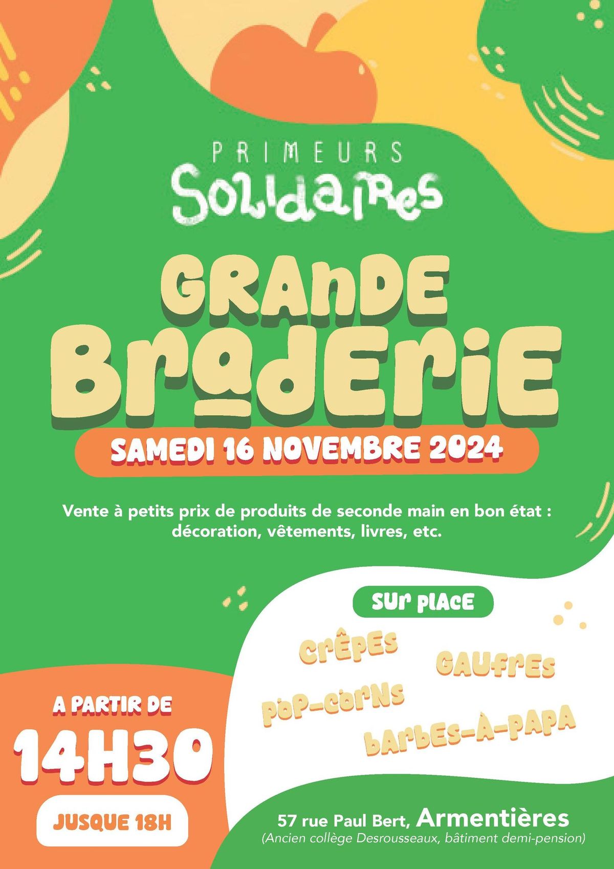 Braderie Solidaire \u00e0 Armenti\u00e8res