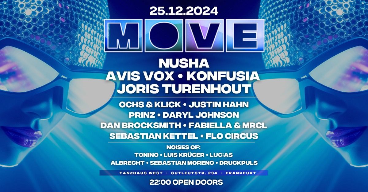 MOVE XMAS RAVE 2024 at Tanzhaus West