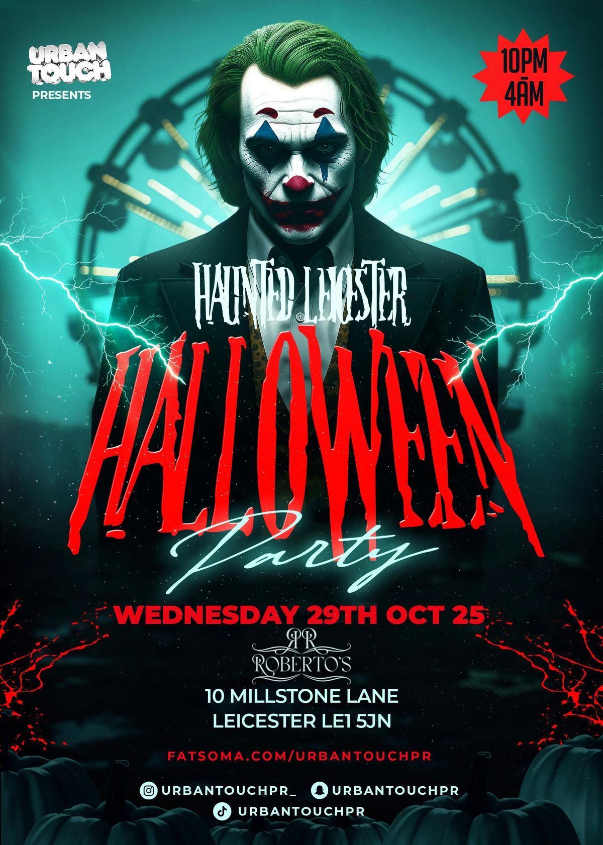 HAUNTED LEICESTER - HALLOWEEN PARTY