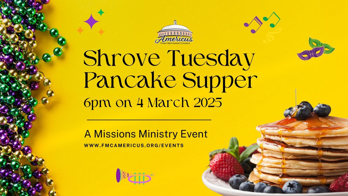 Shrove Tuesday Pancake Supper