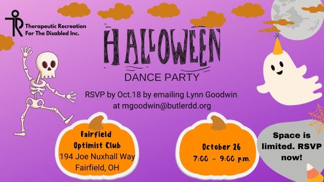 Annual Halloween Dance Party - SOLD OUT