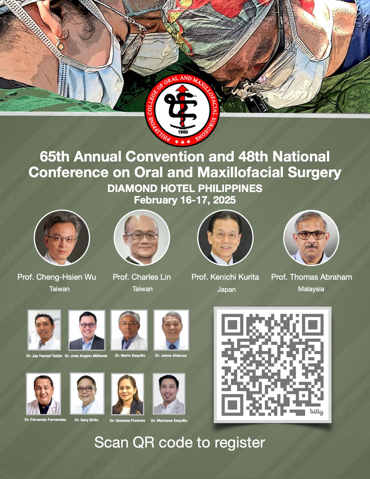 PCOMS 65th Annual Convention and 48th National Conference on Oral and Maxillofacial Surgery