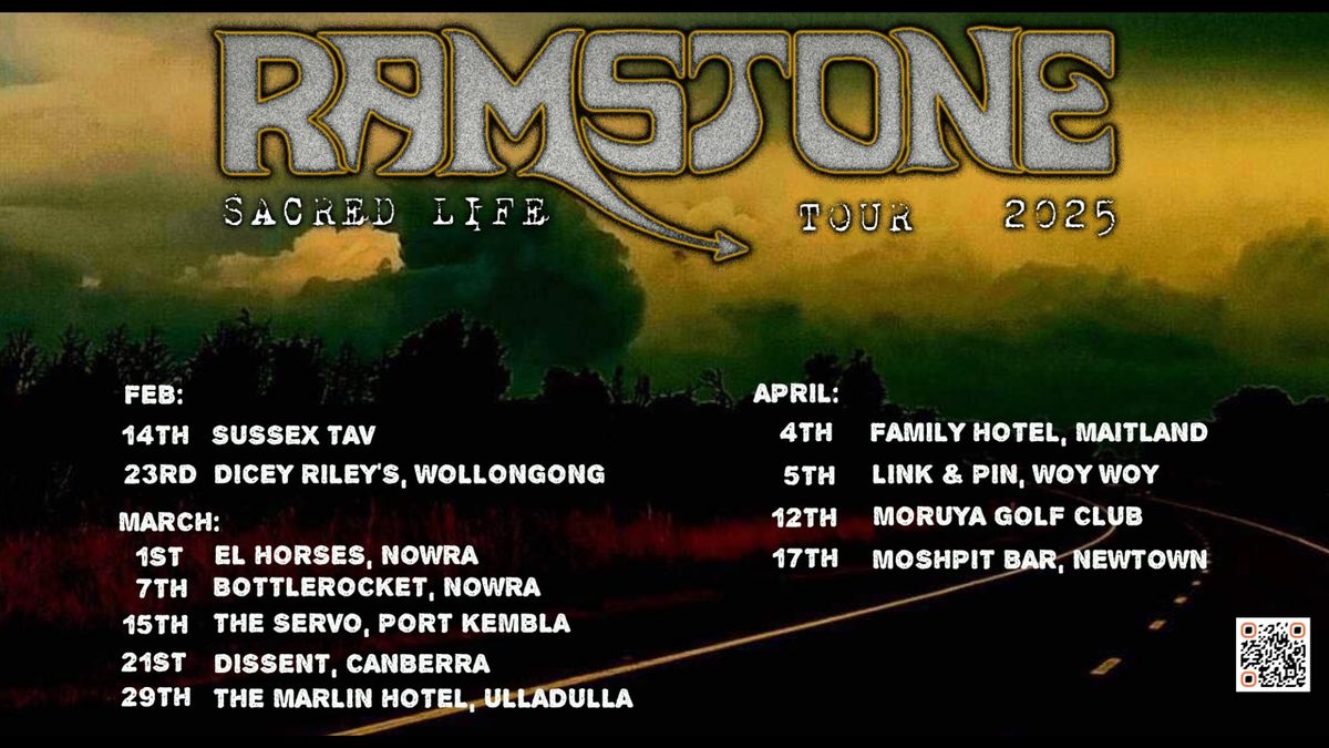 RAMSTONE - 'Sacred Life' Tour @ The Servo with Radio Rejects & Holiday Curfews