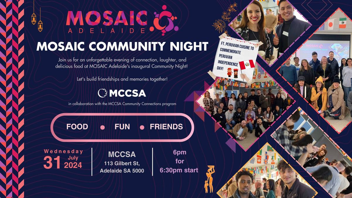 MOSAIC Community Night - July 2024