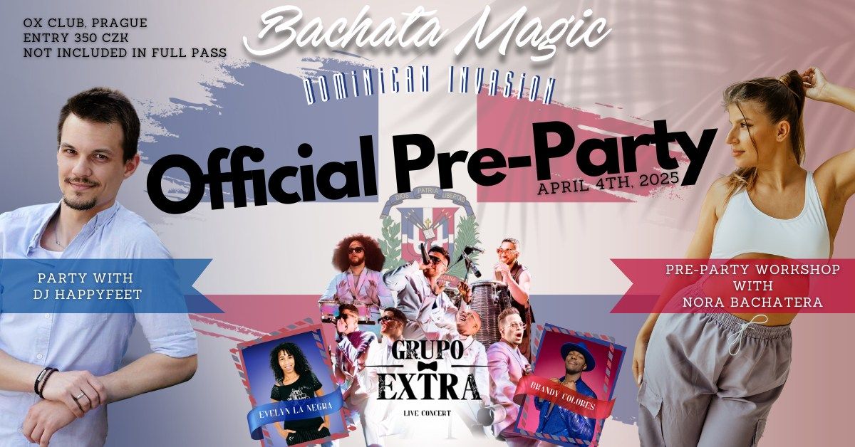 Official Pre-Party Bachata Magic Dominican Invasion