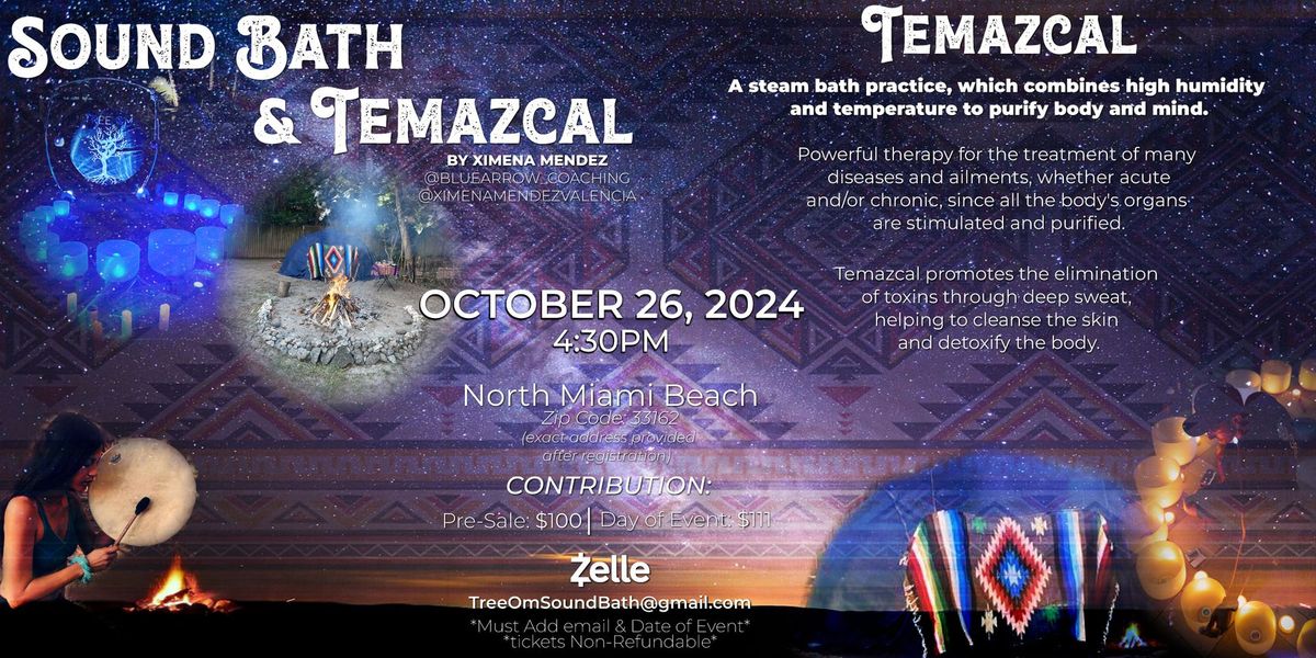 Sound Bath and Temazcal 