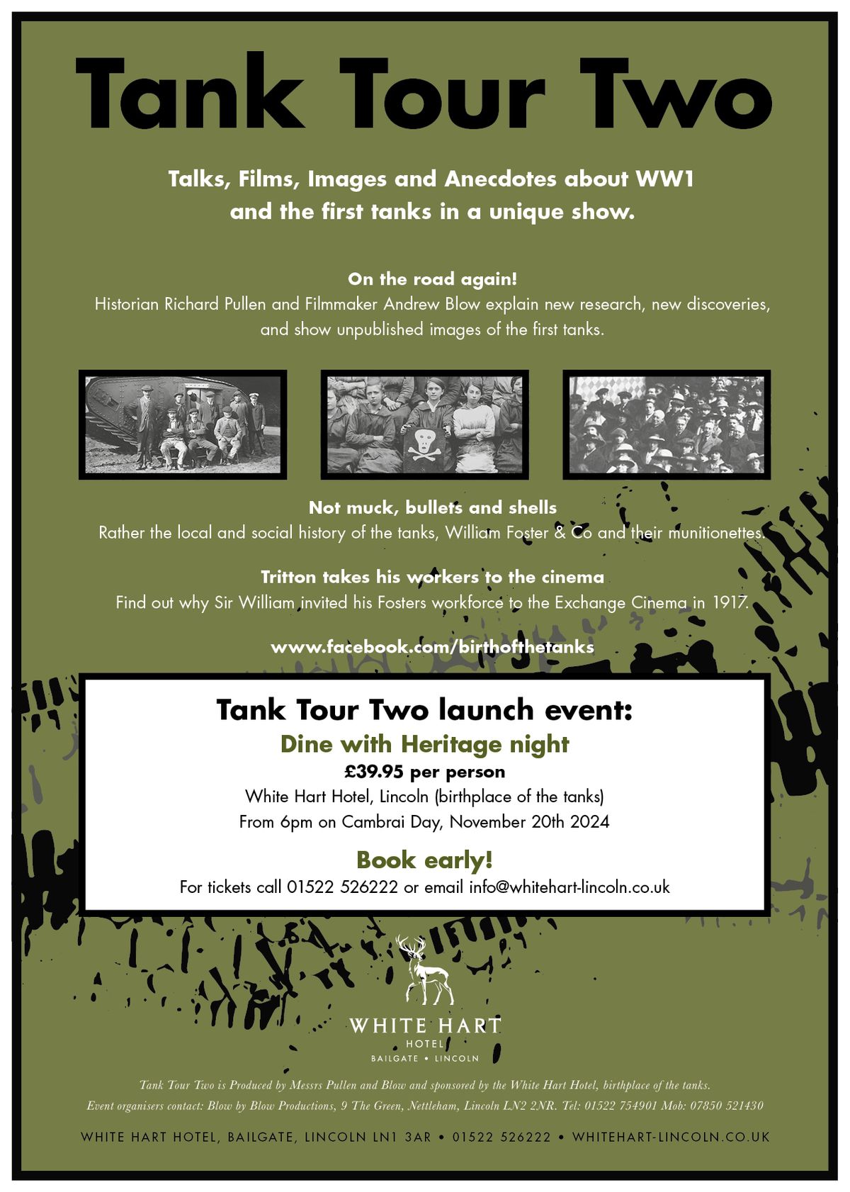 Launch of Tank Tour Two - ticket only