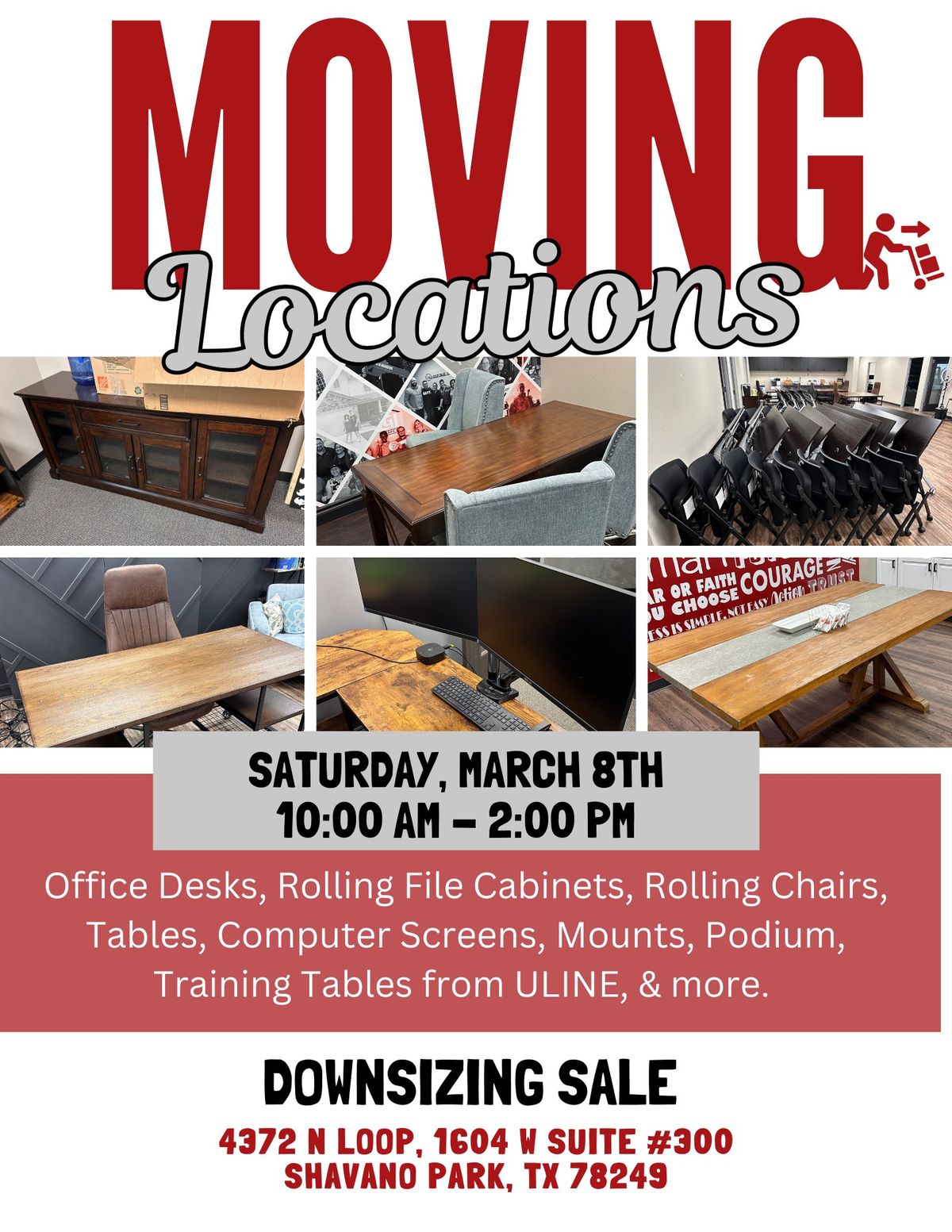 Downsizing Sale 