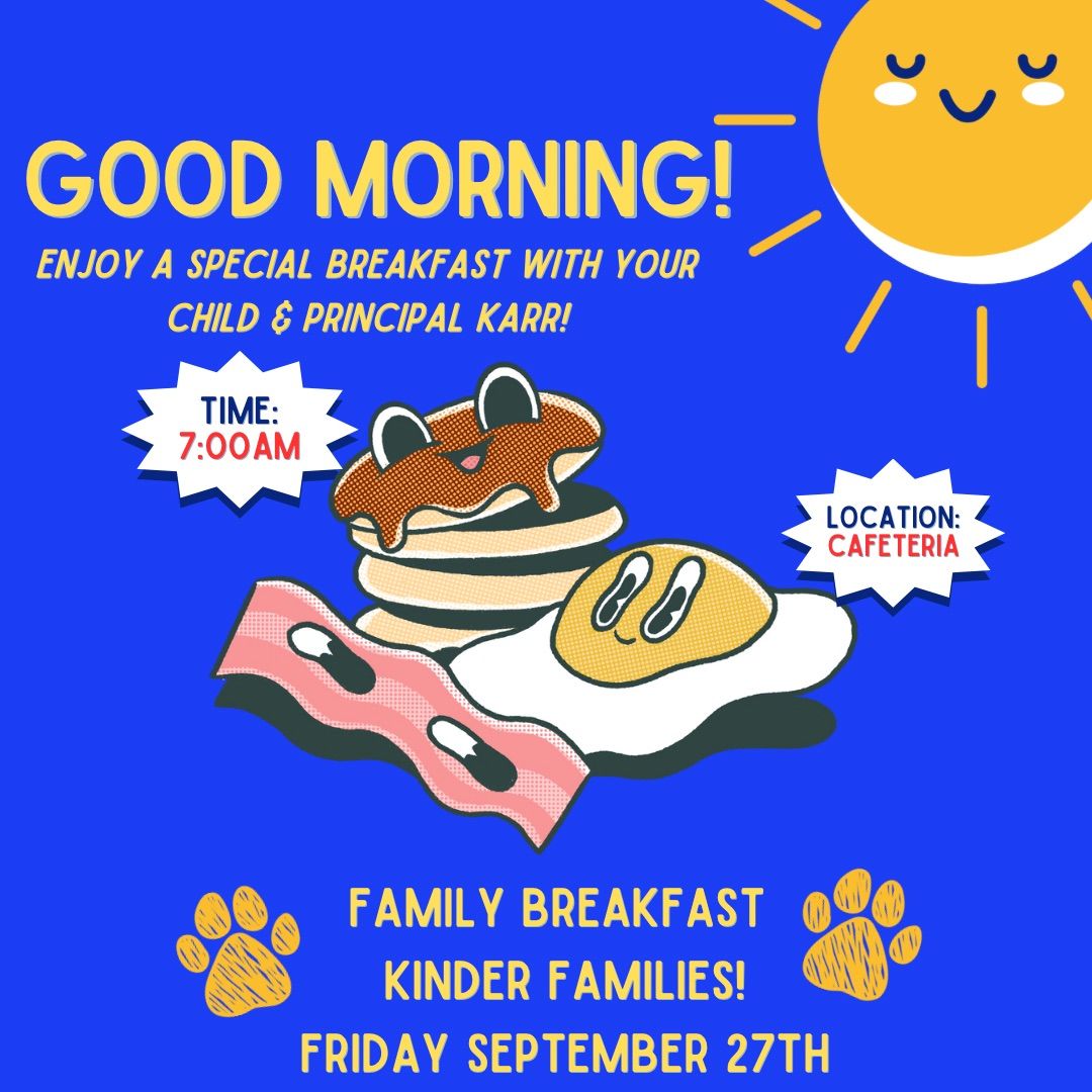 Kinder Family Breakfast! 