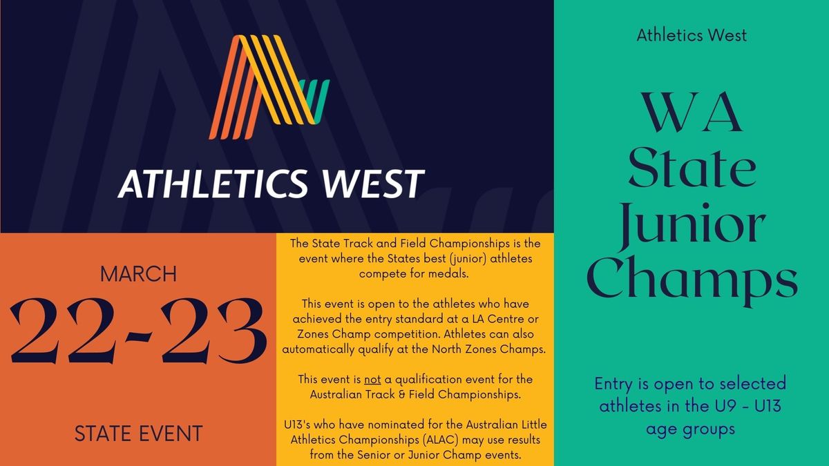 State Event - WA State Junior Championships