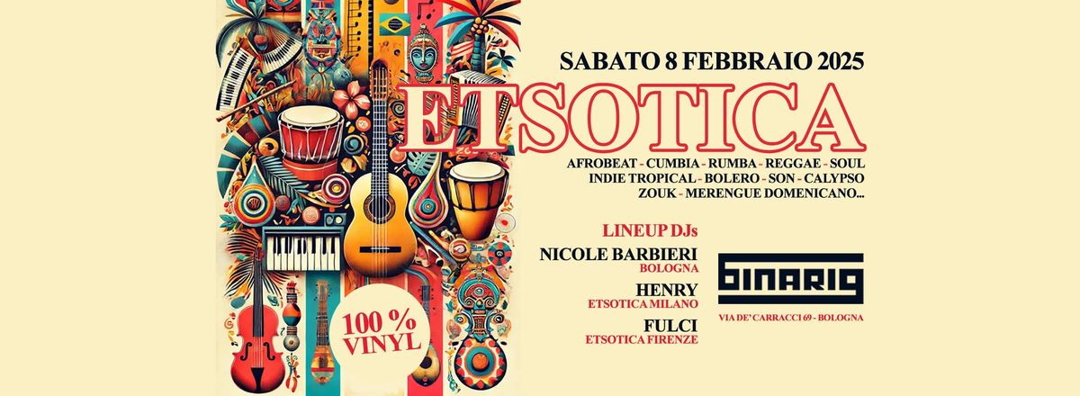  ETSOTICA DJSET 100% vinile