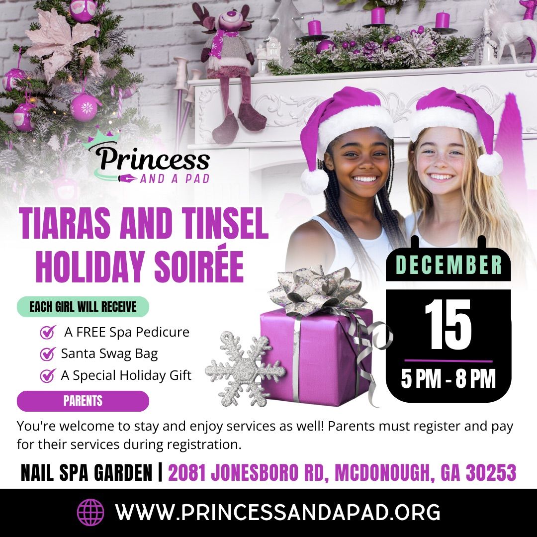 Tiaras & Tinsel Holiday Soir\u00e9e: Free Holiday Giveaway for teen girls