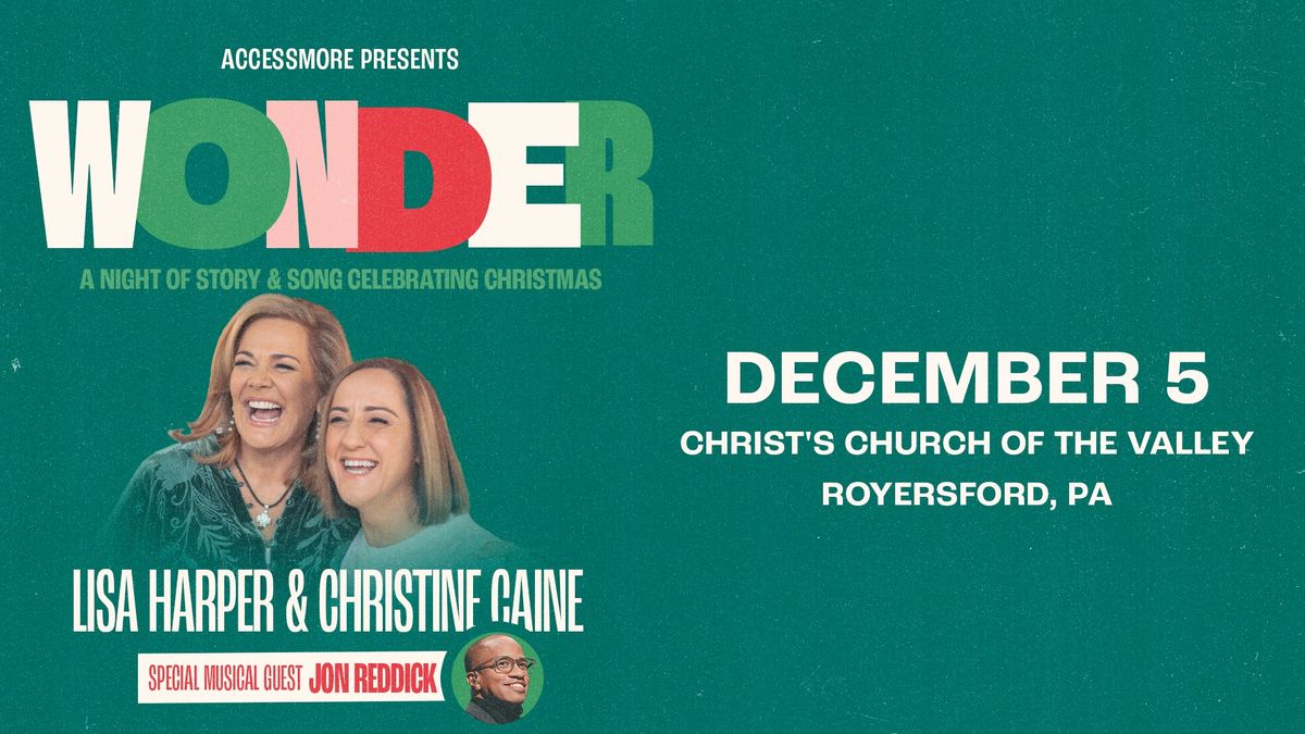 Christine Caine, Lisa Harper, and Special Guest Jon Reddick - Royersford, PA