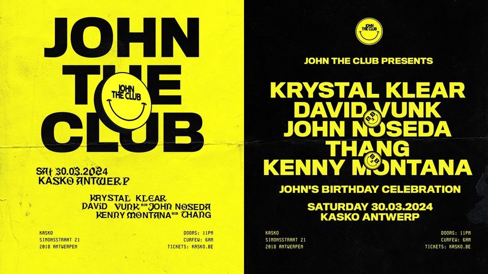 JOHN THE CLUB w.\/ KRYSTAL KLEAR, DAVID VUNK,... 