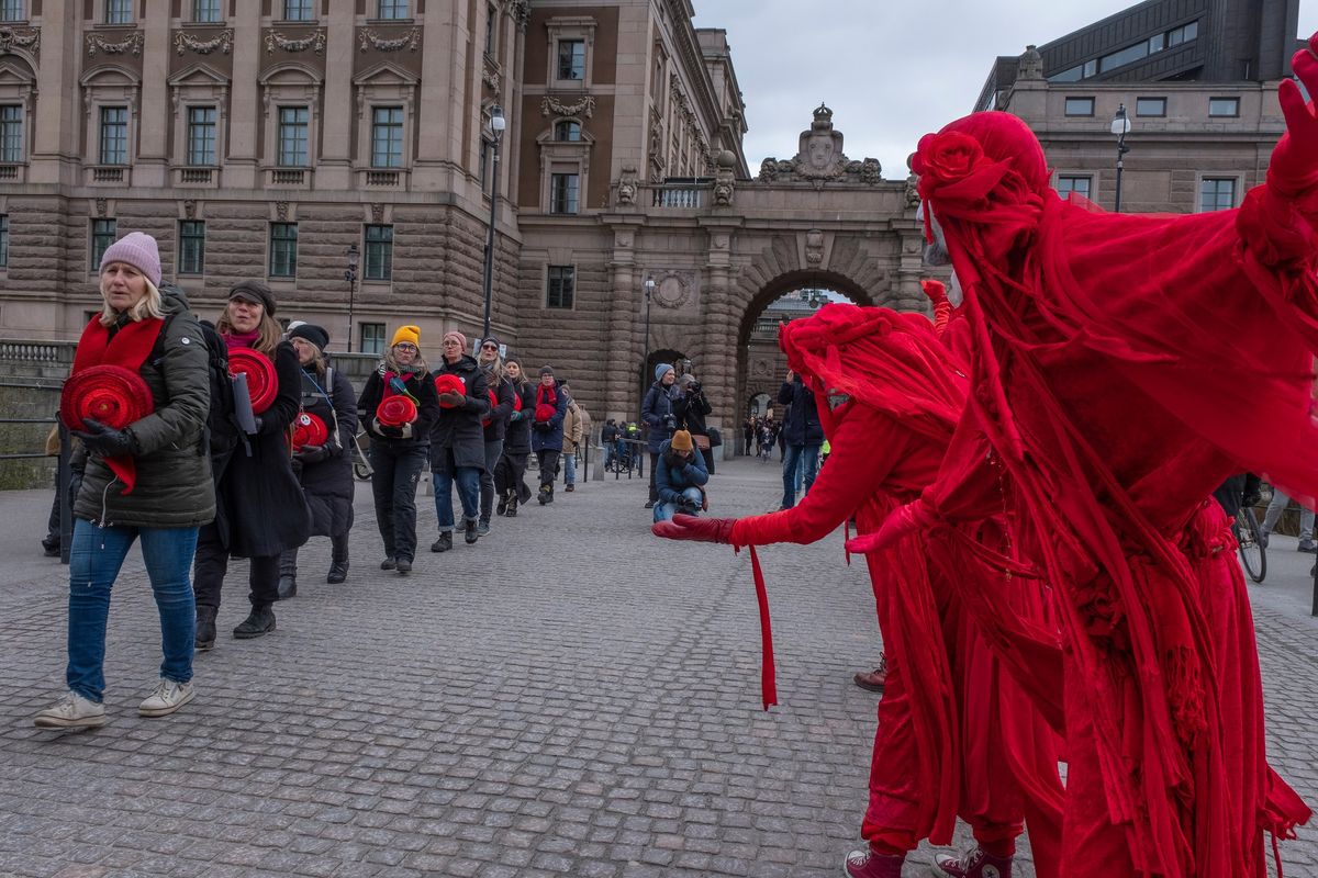 Overshoot Day \u2013 manifestation och politikerm\u00f6ten