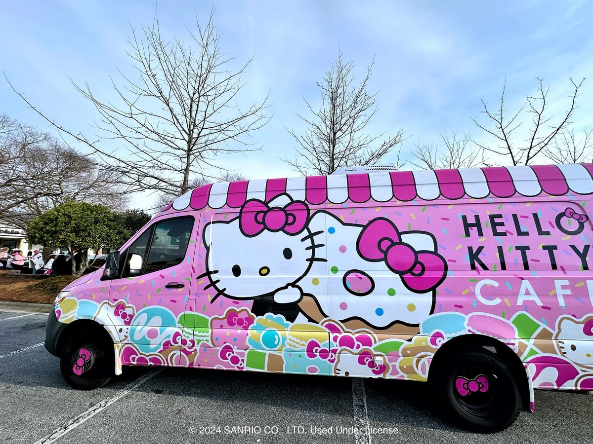 Hello Kitty Cafe Truck East - Greensboro Appearance