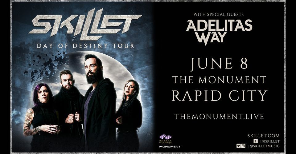 Skillet with special guests Adelitas Way