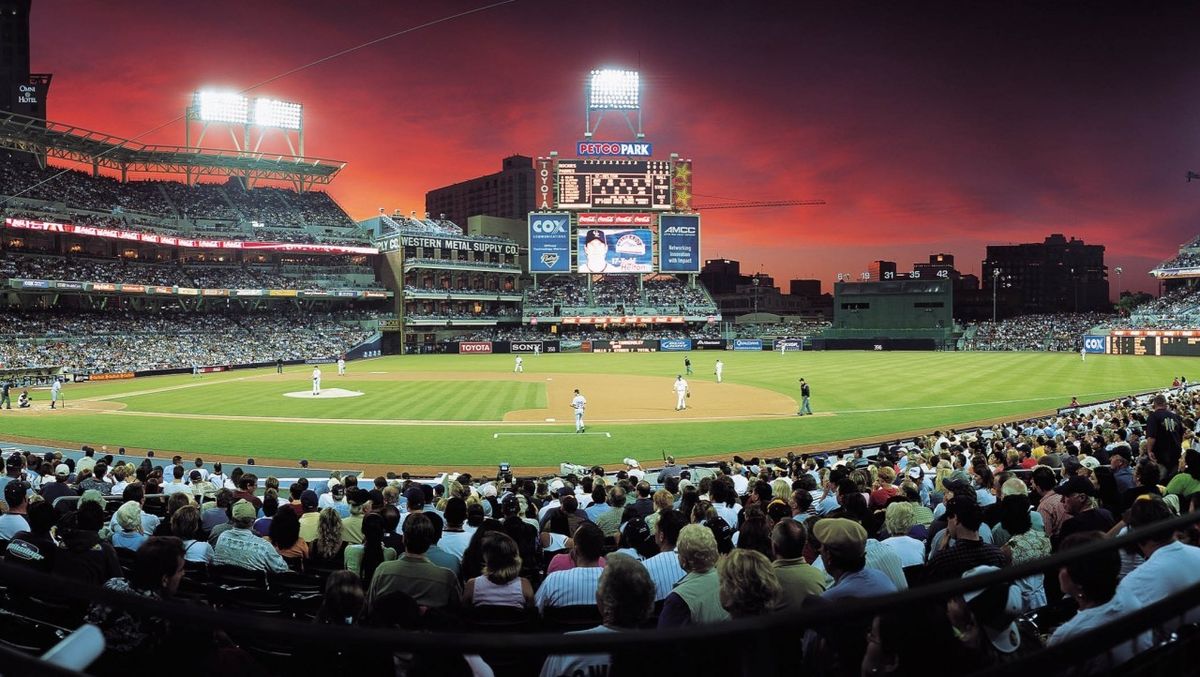 Parking Arizona Diamondbacks at San Diego Padres